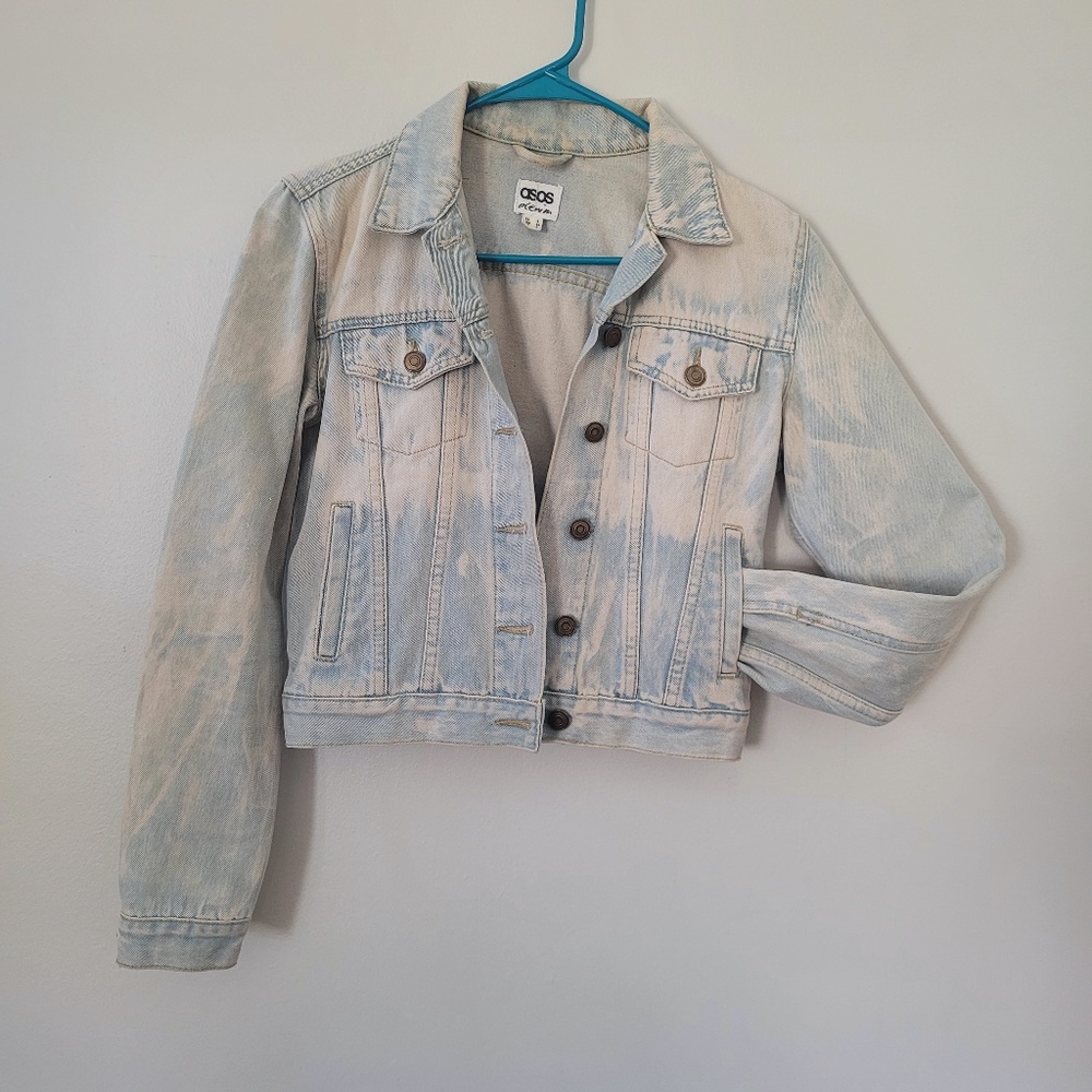 ASOS Cropped Denim Jacket - Picture 1 of 4